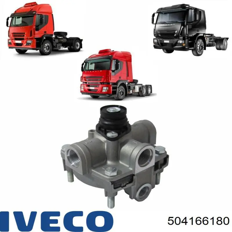 Купити 504166180 Iveco Гайка маточини передньої