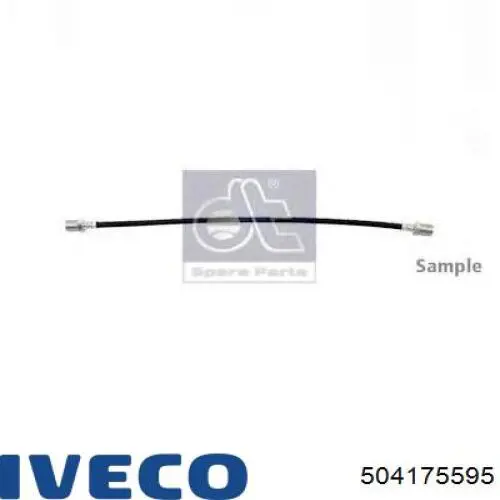 Шланг гальмівний задній Iveco 504175595 ціна, від 10.46 USD