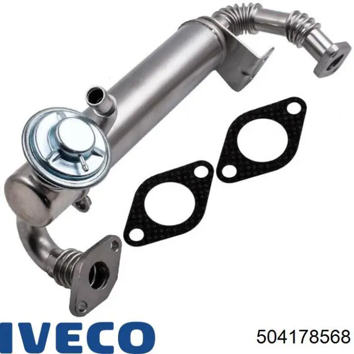 Купити 504178568 Iveco Радіатор системи EGR рециркуляції вихлопних газів
