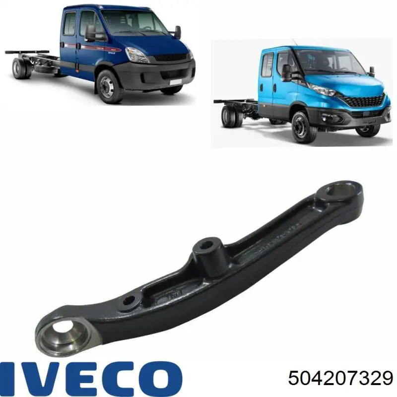 Купити 504207329 Iveco Важіль передньої підвіски нижній, правий