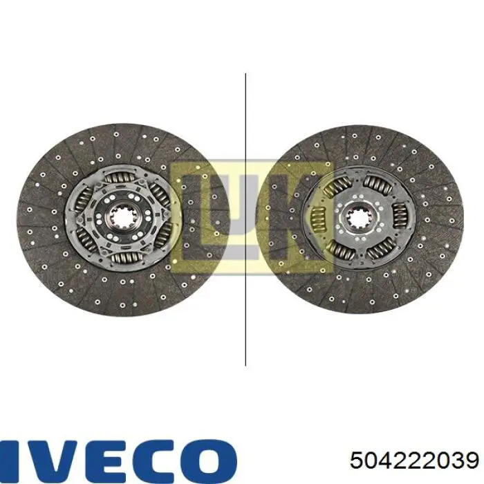 504222039 Iveco Диск зчеплення