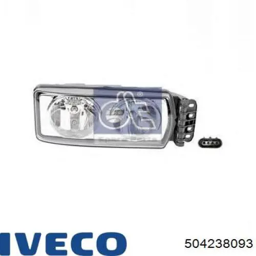Купити 504238093 Iveco Права блок фара