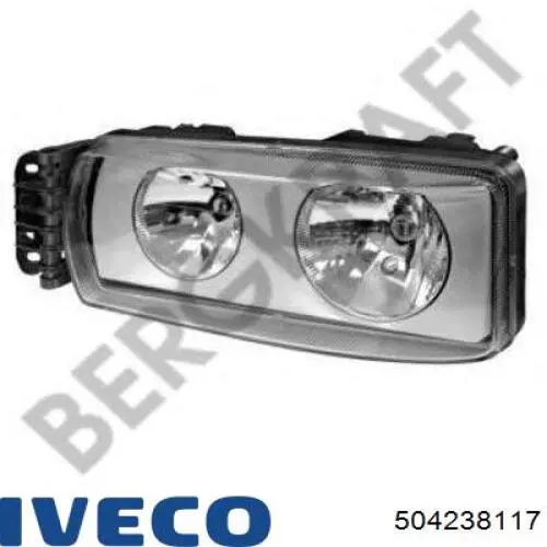 504238117 Iveco Фара дальнього світла в зборі