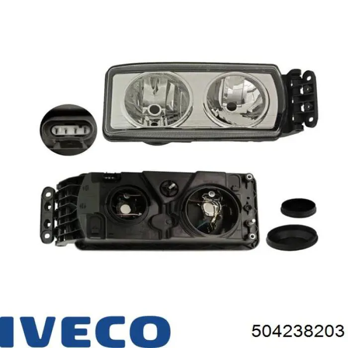 Фара права 504238203 Iveco