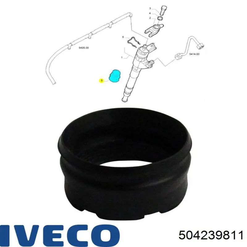 Ремкомплект форсунки IVECO 504239811
