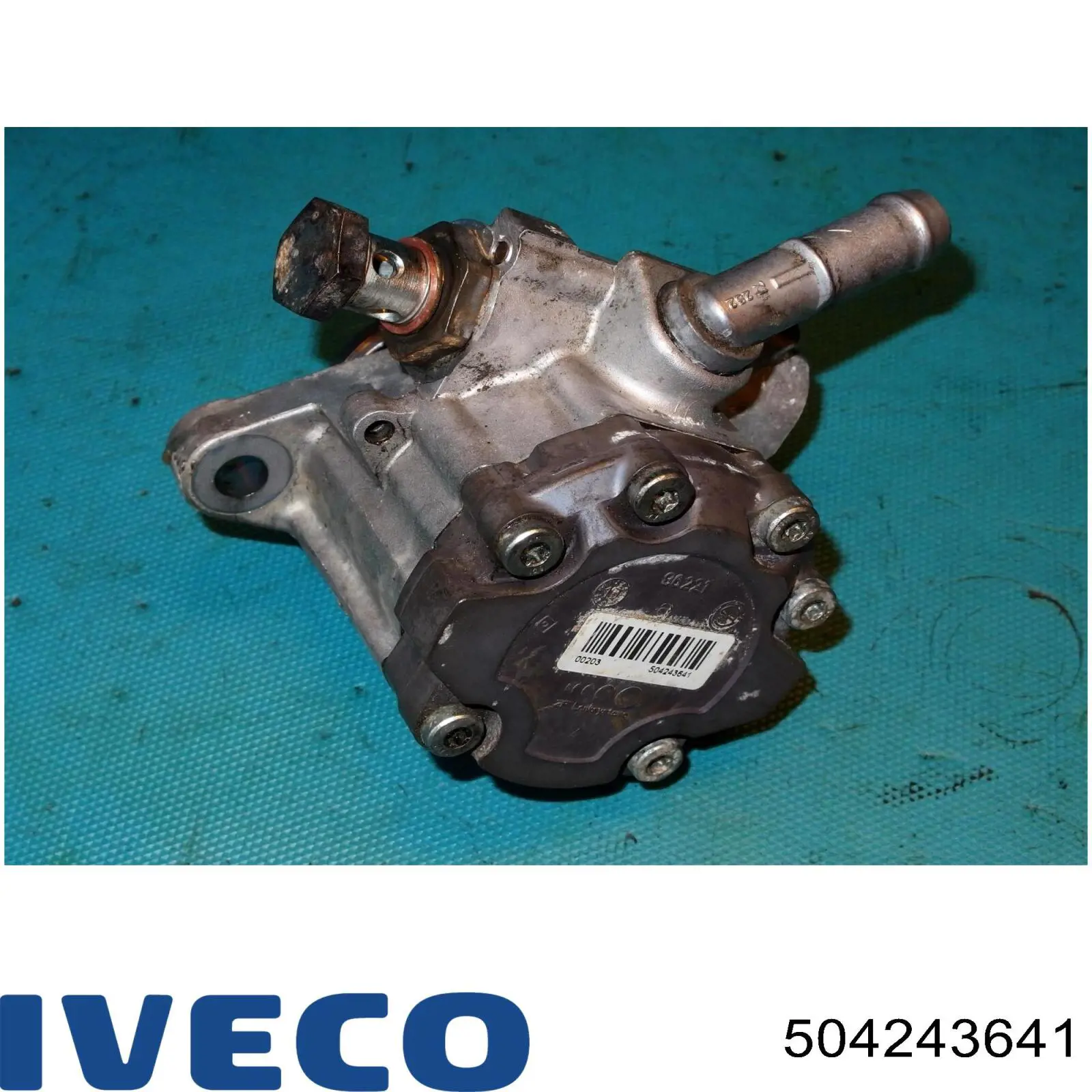 Насос ГУР 504243641 Iveco