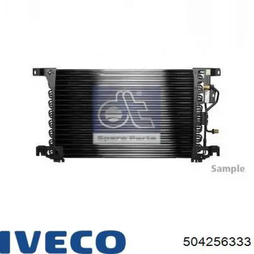 Купити 504256333 Iveco Радіатор системи охолодження кондиціонера