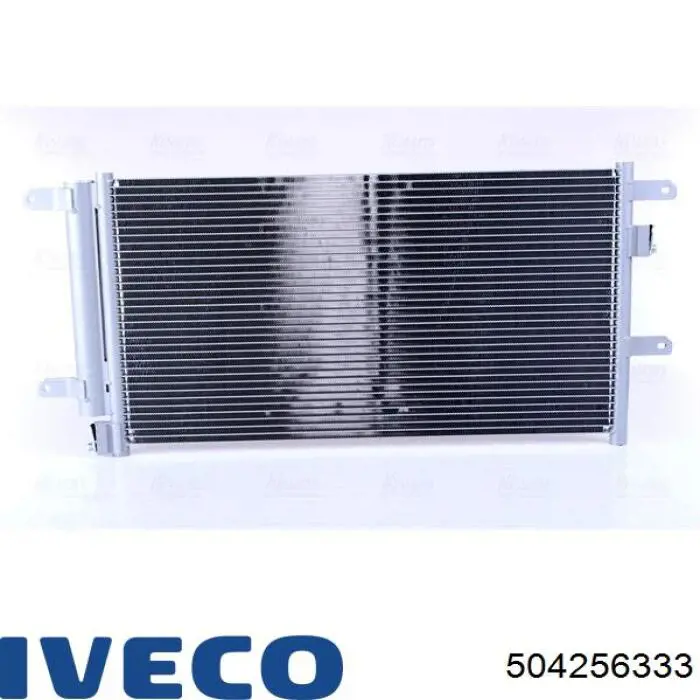 Радіатор кондиціонера 504256333 Iveco
