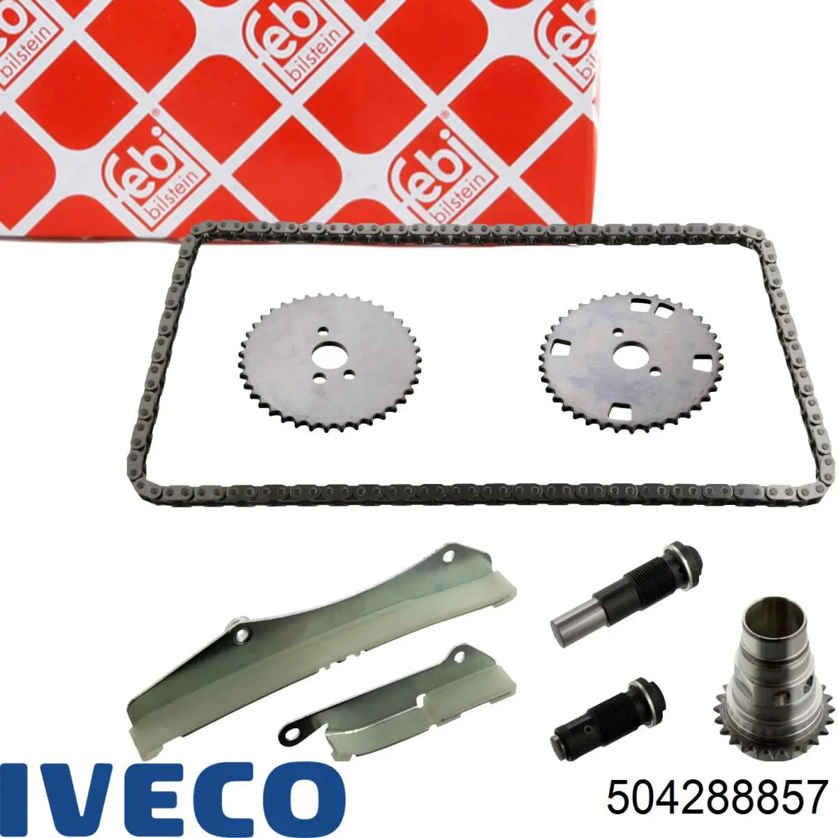 Купити 504288857 Iveco Комплект ланцюга ГРМ