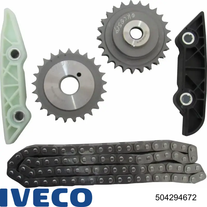 Комплект ланцюга ГРМ 504294672 Iveco