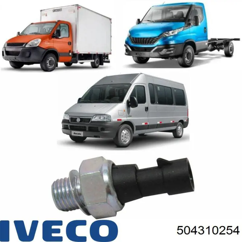 504310254 Iveco Датчик показника тиску масла