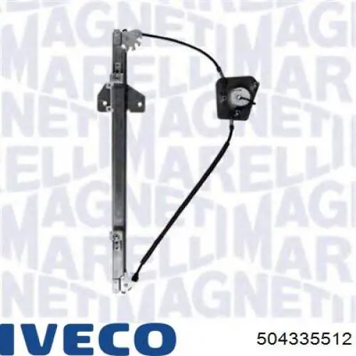 Механізм склопідіймача двері передньої, правої 504335512 Iveco