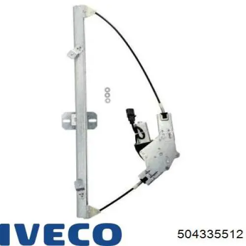 Склопідйомник (механізм переміщення скла) Iveco 504335512 ціна, від 46.33 USD