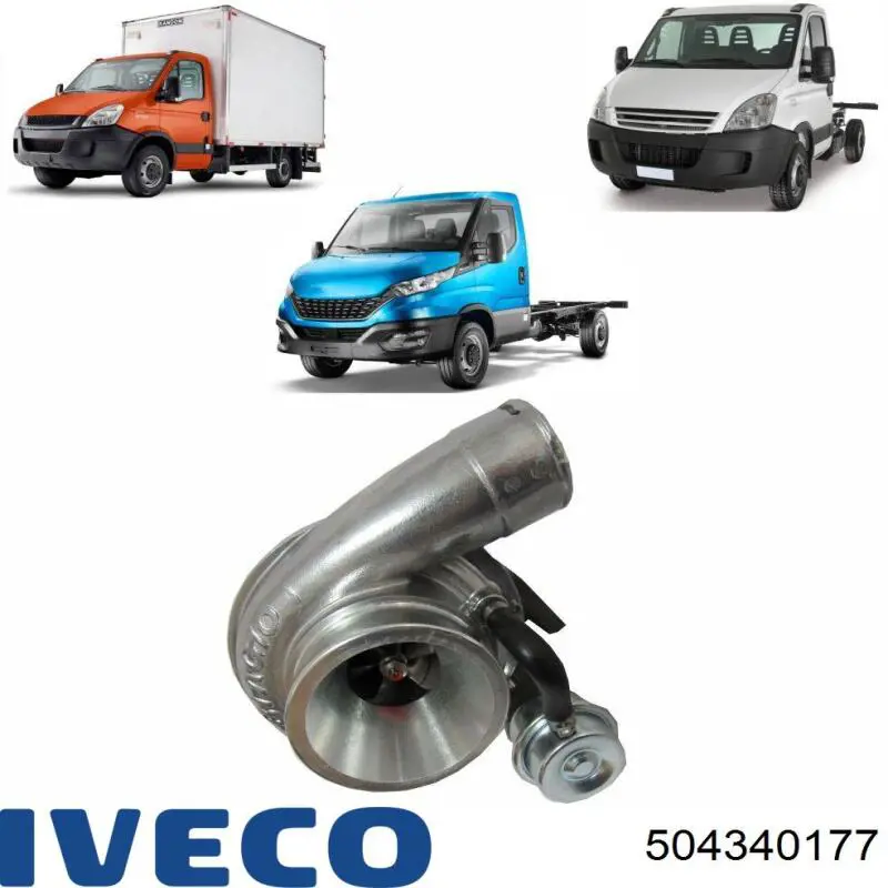 Турбіна 504340177 Iveco