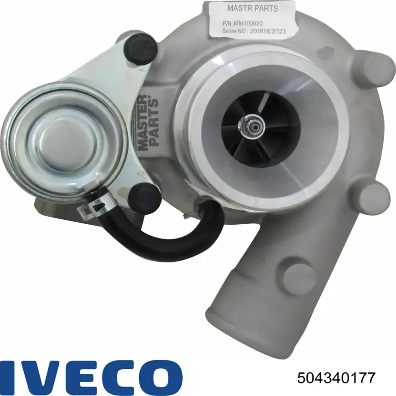 Турбокомпресор Iveco 504340177