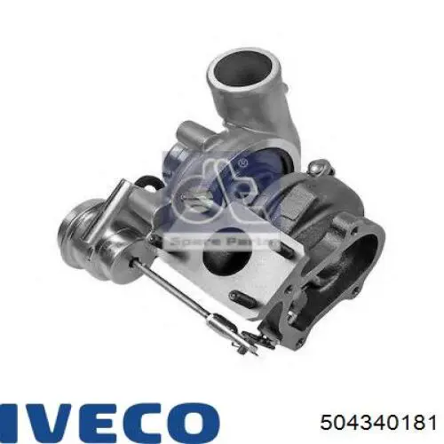 Турбіна Iveco 504340181 ціна, від 189.68 USD