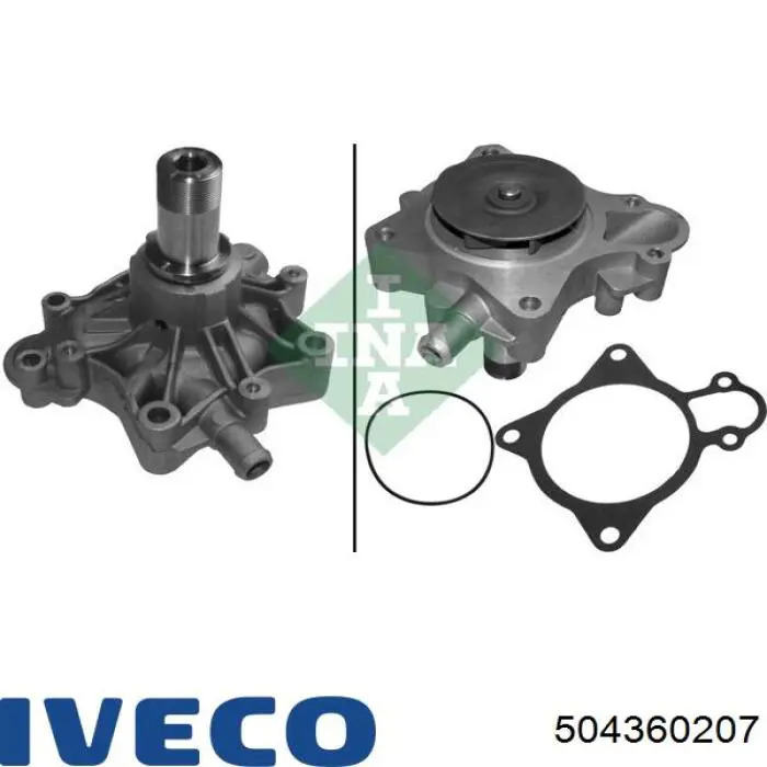 Купити GP504369725 GP Насос охолоджуючої рідини