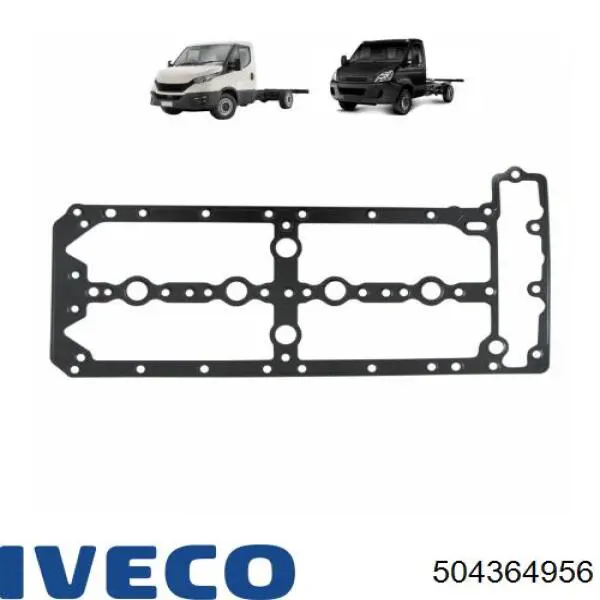 Ущільнювач двері передньої лівої (на двері) 504203320 Iveco