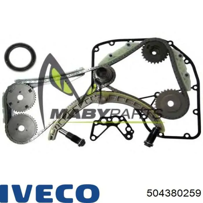 Прокладка передньої кришки двигуна 504380259 Iveco