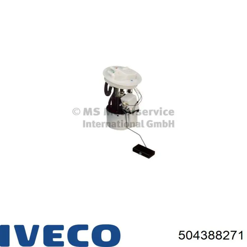 504388271 Iveco Дросільна заслінка в зборі