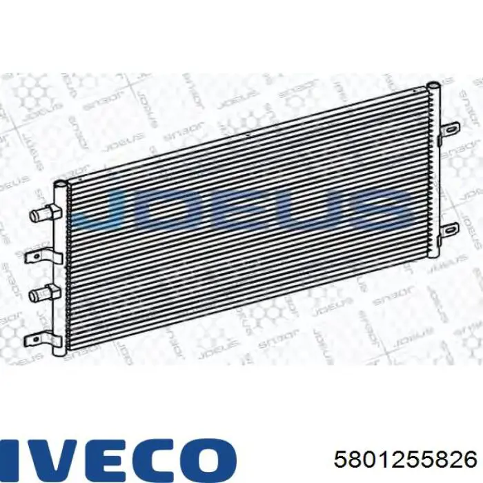 Купити 5801255826 Iveco Радіатор двигуна