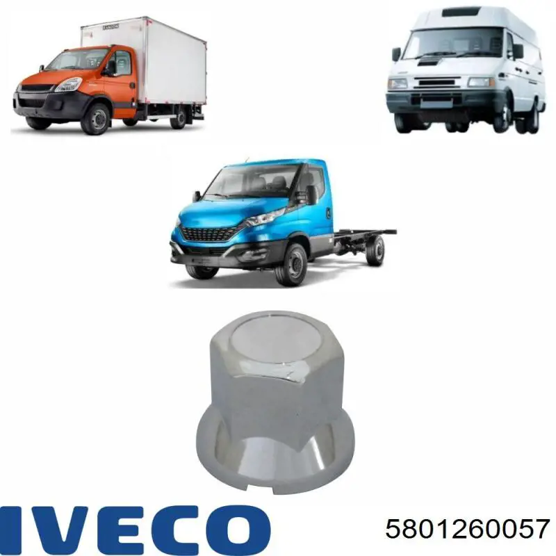 Купити 5801260057 Iveco Колісні гайки