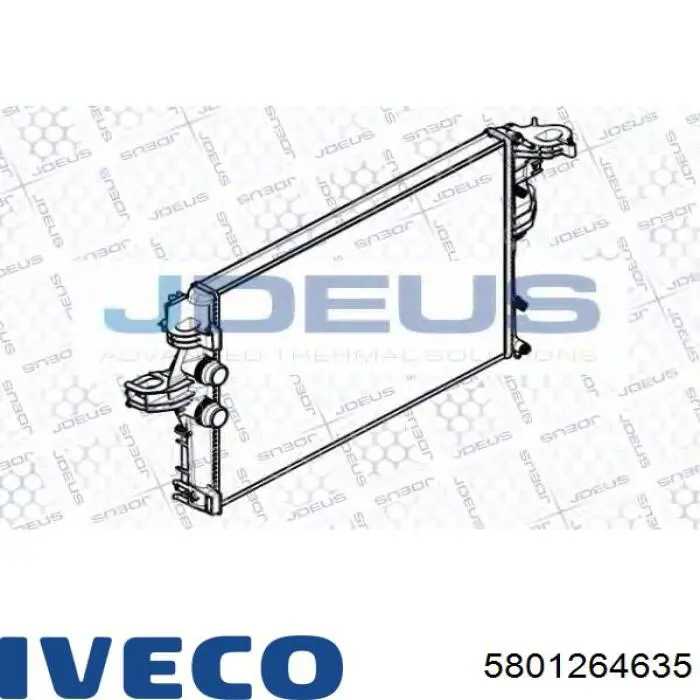 5801264635 Iveco Радіатор охолодження двигуна
