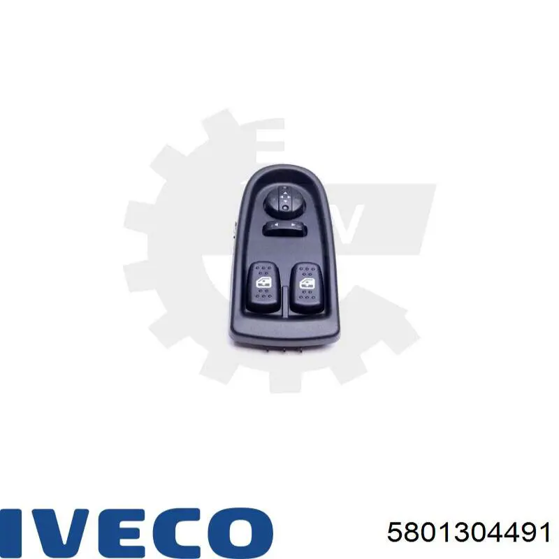 Кнопка вмикання двигуна склопідіймача передня ліва 5801304491 Iveco
