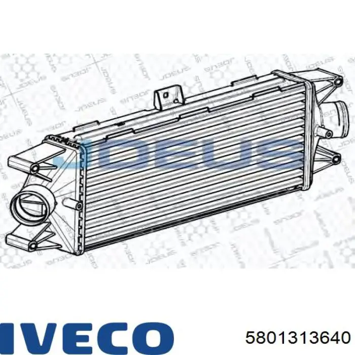 Інтеркулер 5801313640 Iveco