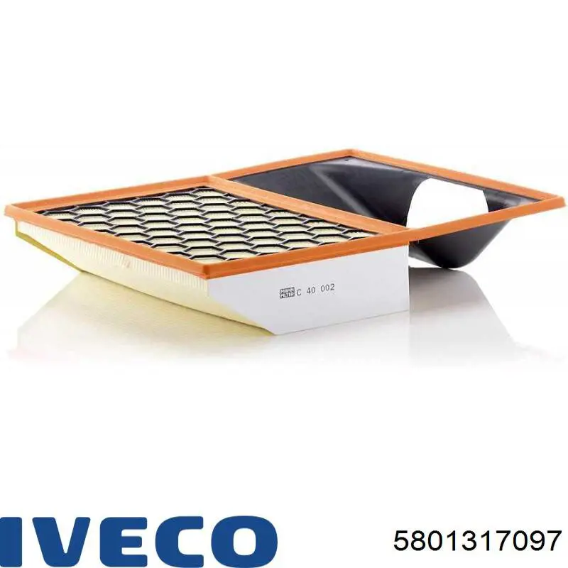 Повітряний фільтр 5801317097 Iveco