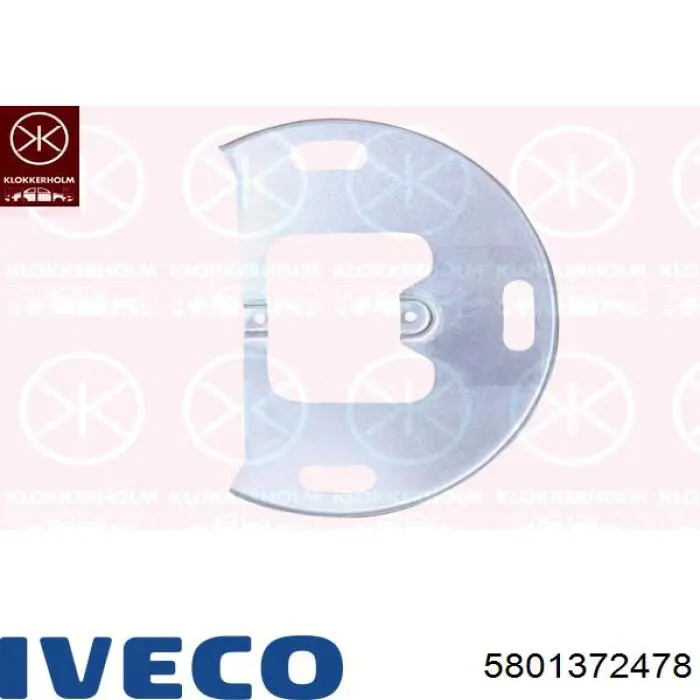 5801372478 Iveco Захист гальмівного диска переднього