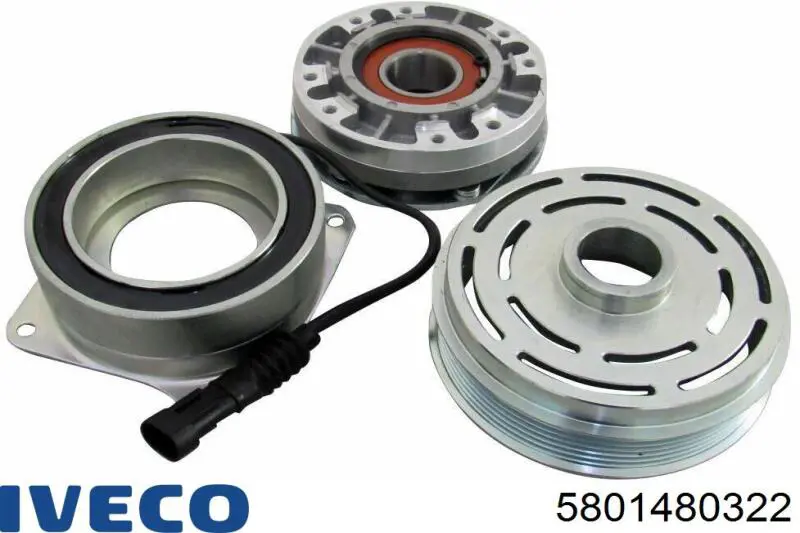 В'язкова муфта вентилятора Iveco 5801480322 ціна, від 181.45 USD