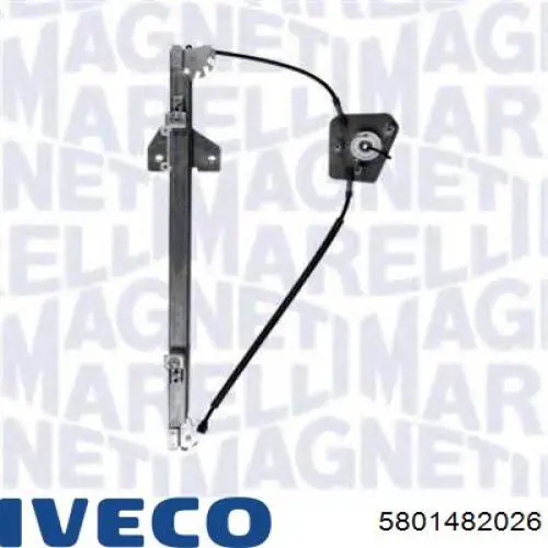 Механізм склопідіймача дверей передніх, правих Iveco 5801482026 ціна, від 40.26 USD