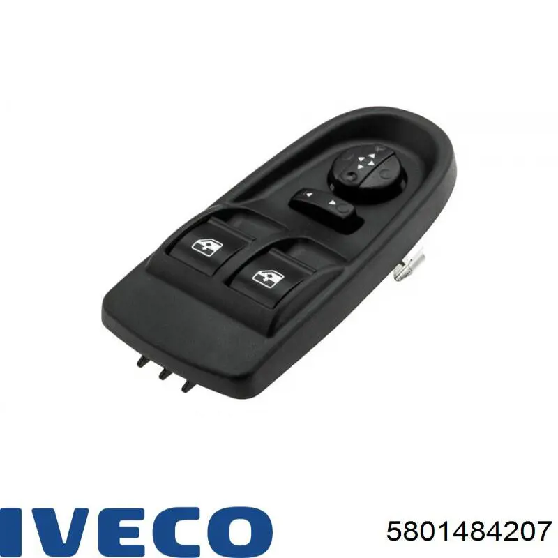 Кнопковий блок керування склопідіймачами передній лівий Iveco 5801484207 ціна, від 29.87 USD