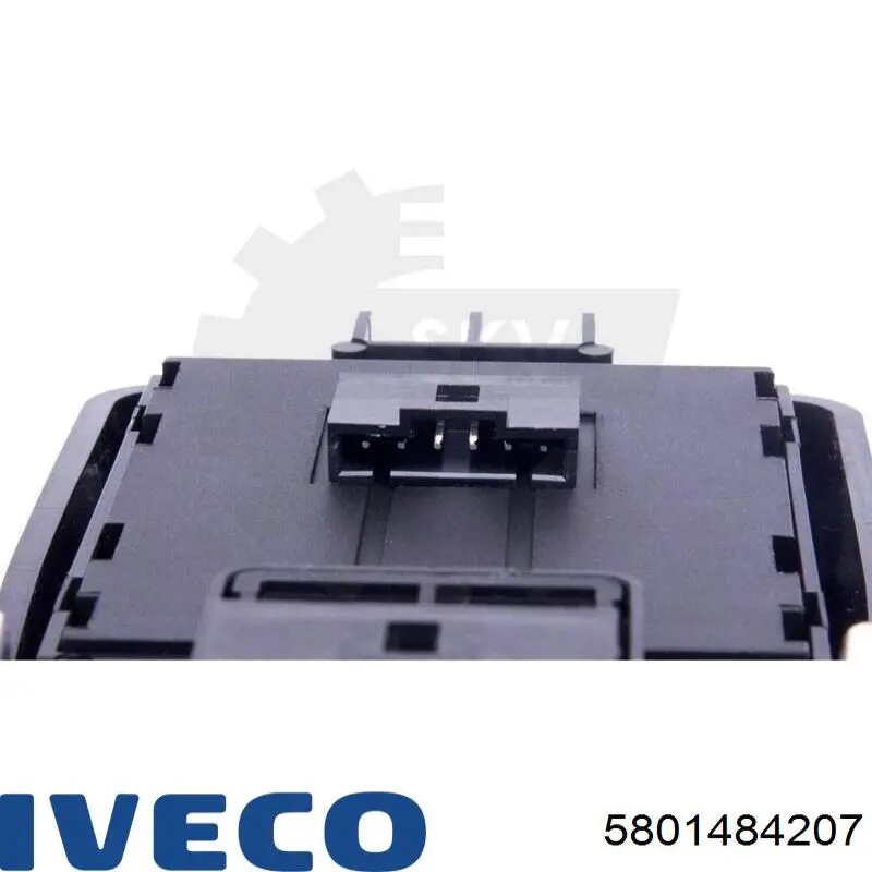 5801484207 Iveco Кнопки переднього лівого склопід'ємника