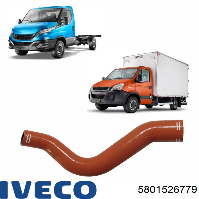 5801526779 Iveco Охолоджувач наддувочного повітря