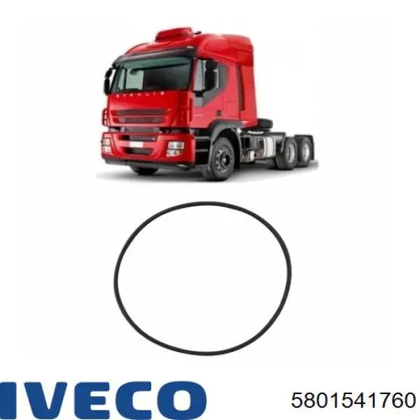 5801541760 Iveco Прокладка піддону картера двигуна