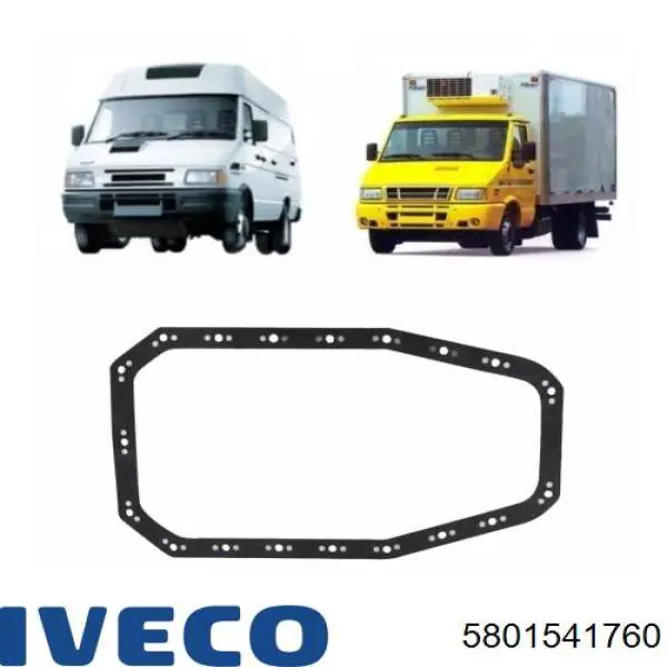 Прокладка піддону картера двигуна Iveco 5801541760 ціна, від 118.37 USD