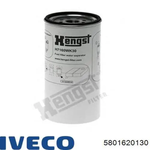Фільтр тонкого очищення палива Iveco 5801620130 ціна, від 46.19 USD