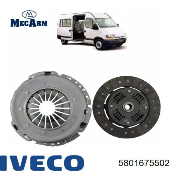 Сигнал високої тональності Iveco 5801675502 ціна, від 149.28 USD