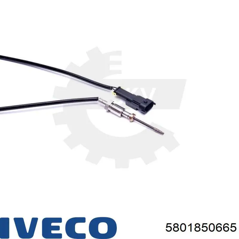 Датчик температури відпрацьованих газів (ВГ), після фільтра сажі Iveco 5801850665 ціна, від 44.56 USD