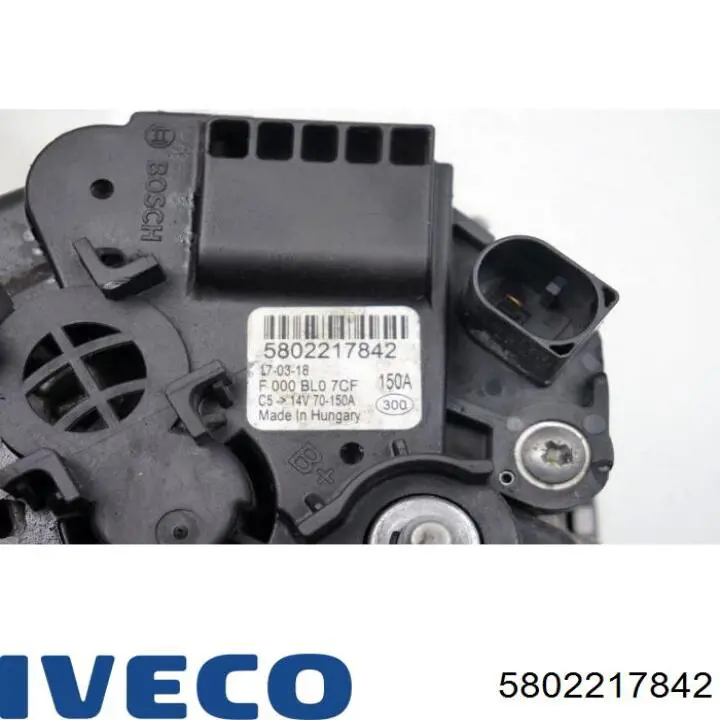 Генератор 5802217842 Iveco