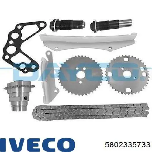Купити 5802335733 Iveco Заспокоювач ланцюга ГРМ, комплект