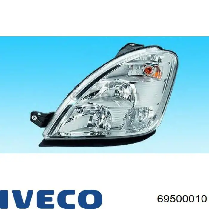 Купити 69500010 Iveco Права блок фара