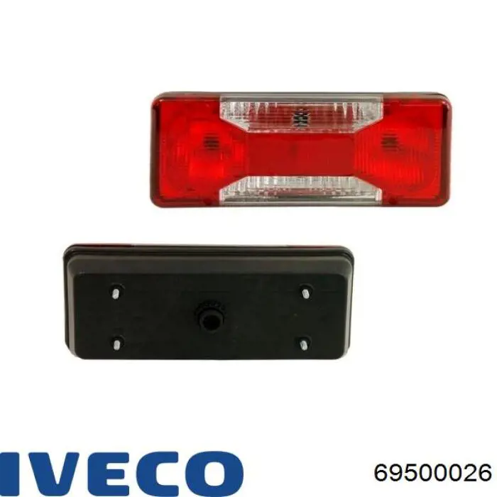 Задні ліхтарі Iveco 69500026 ціна, від 24.90 USD