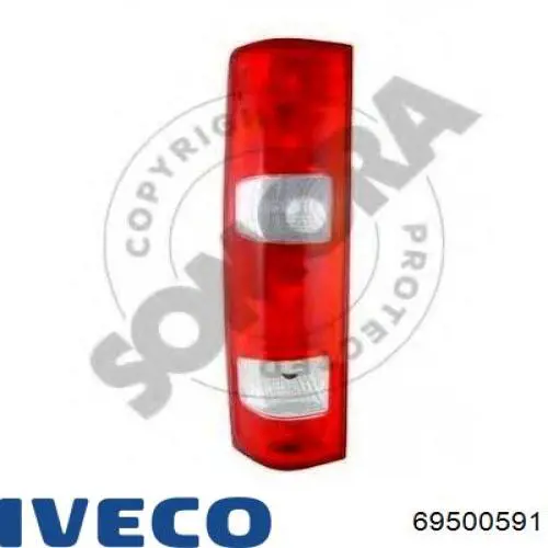 69500591 Iveco ліхтар задній лівий