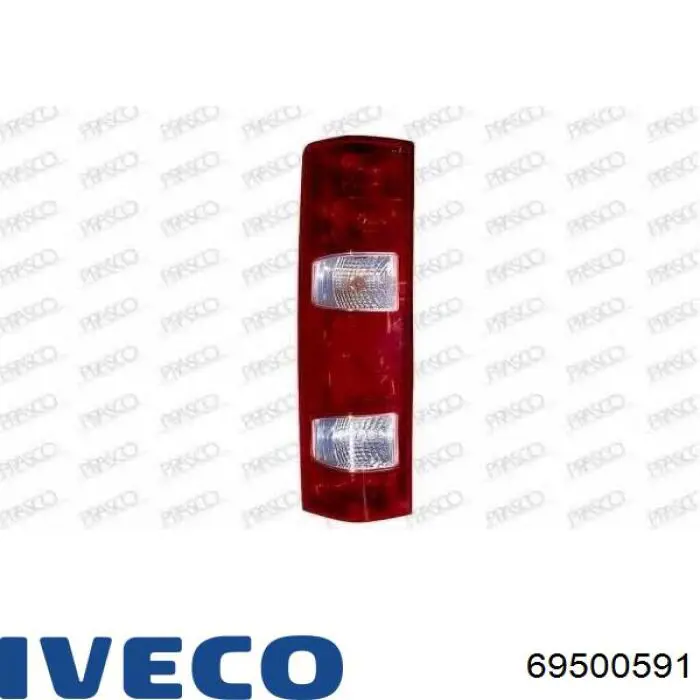 Ліхтар задній лівий Iveco 69500591 ціна, від 59.30 USD