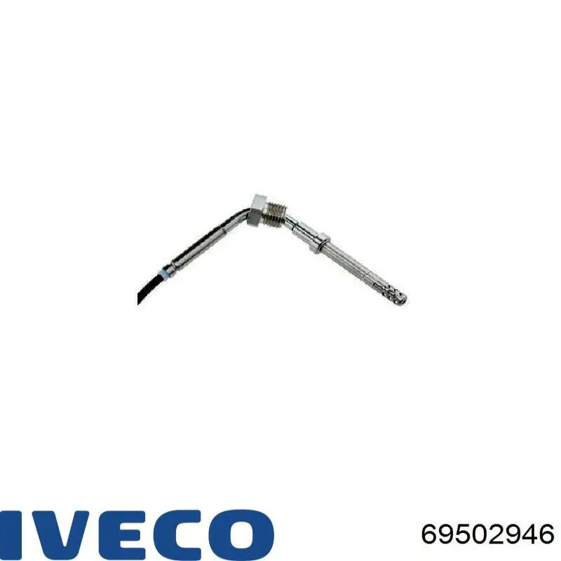 Купити 69502946 Iveco Датчик температури відпрацьованих газів (ВГ), до каталізатора