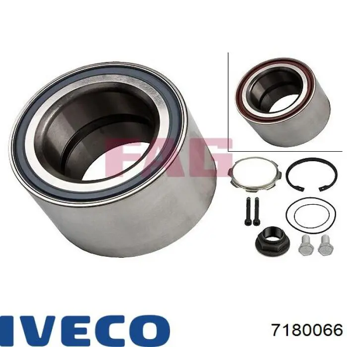 Підшипник задньої маточини зовнішній Iveco 7180066 ціна, від 32.09 USD