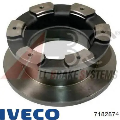 7182874 Iveco Дискові гальма